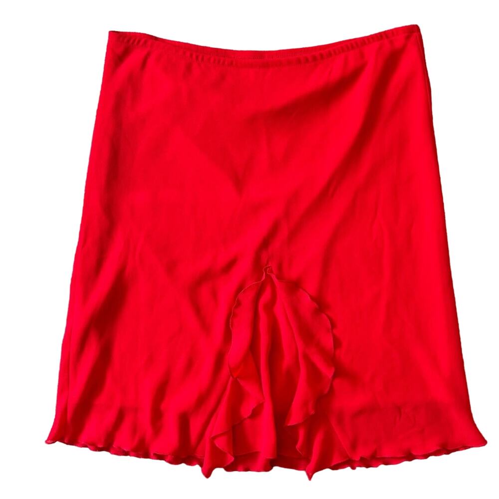VTG lowrise ruffled skirt - Y2K